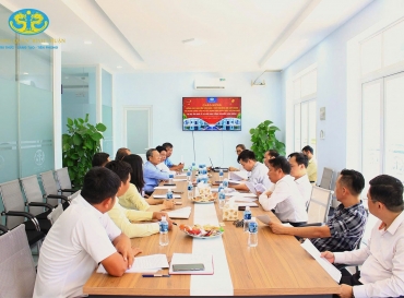 HOÀNG QUÂN BÌNH THUẬN ĐÓN TIẾP THỨ TRƯỞNG BỘ XÂY DỰNG VÀ ĐOÀN CÔNG TÁC BỘ XÂY DỰNG ĐẾN KHẢO SÁT VÀ LÀM VIỆC TẠI DỰ ÁN NHÀ Ở XÃ HỘI KCN HÀM KIỆM 1