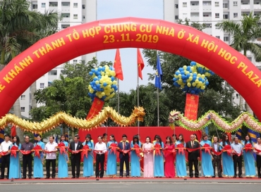 Khánh thành tổ hợp chung cư nhà ở xã hội quy mô lớn nhất TPHCM